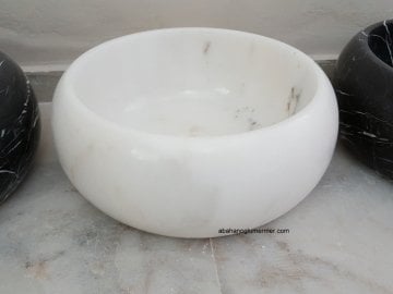 ayaklı doğal taş lavabo,lavabo modelleri,lavabo ölçüleri : 42x15 cm lavabo -050