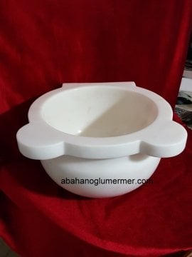 mermer banyo kurnası modelleri ölçüleri : 45x45x35 cm 005