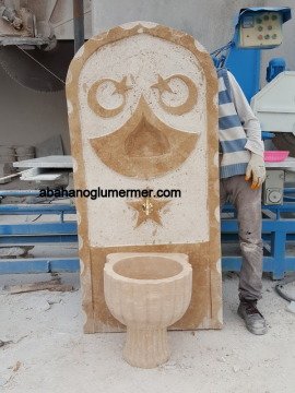 Hayrat çeşmesi modelleri, mermer hayrat çeşmesi, 049
