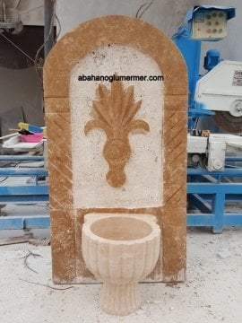 Hayrat çeşme, Hayrat çeşme modelleri, mermer çeşme, 065