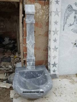 Bahçe çeşmesi, mermer bahçe çeşmesi modelleri, çeşme -066