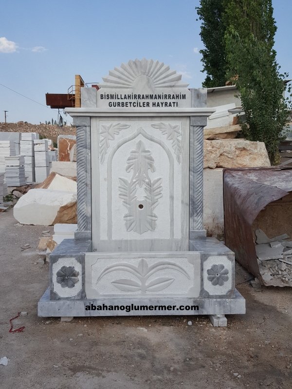 Hayrat çeşmesi, Hayrat çeşmesi fiyatı modelleri, mermer çeşme, 101