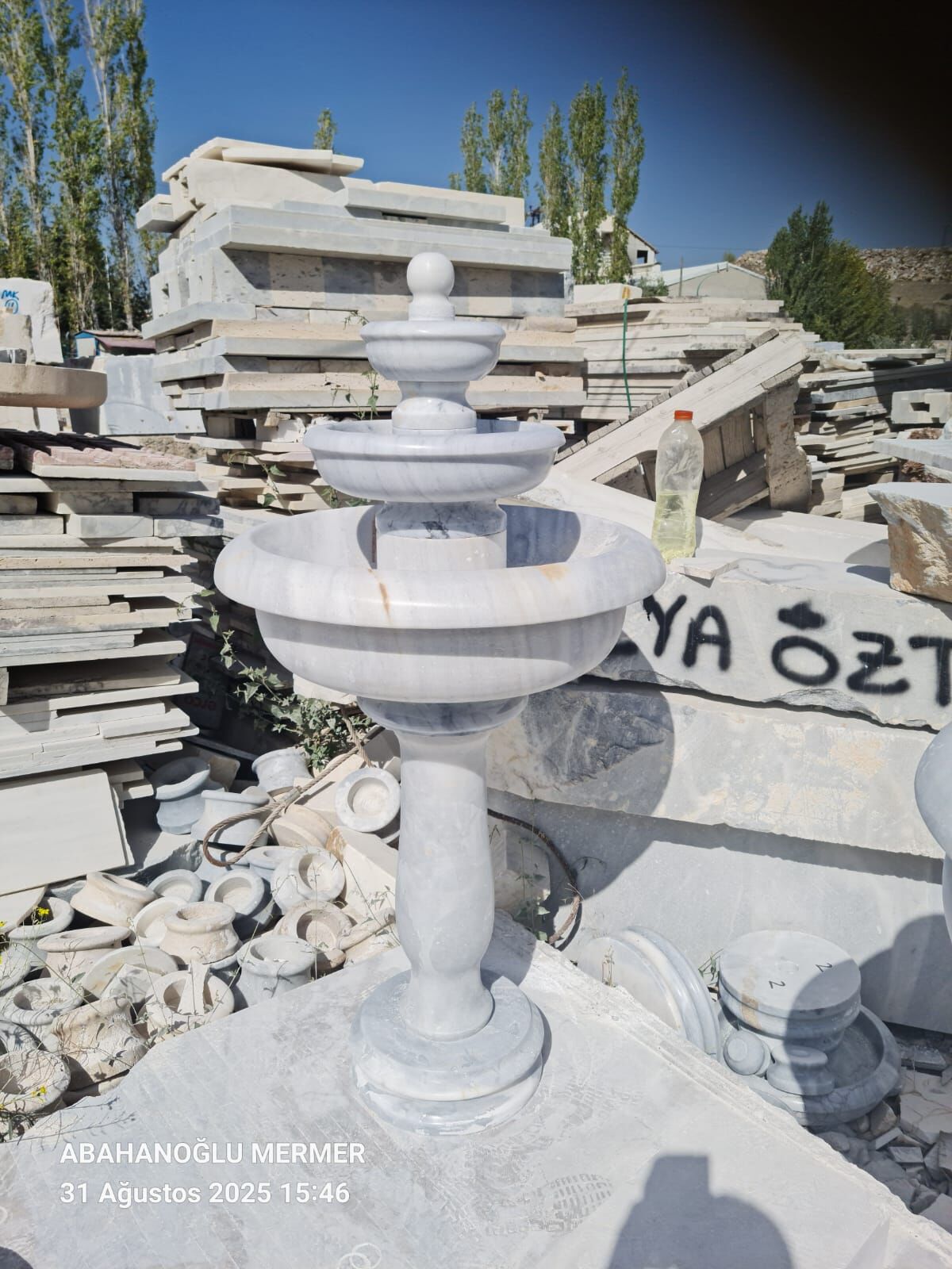 Mermer Şelale Modelleri , Mermer Fıskiye Modelleri, süs havuzu, mermer havuz fıskiyeleri